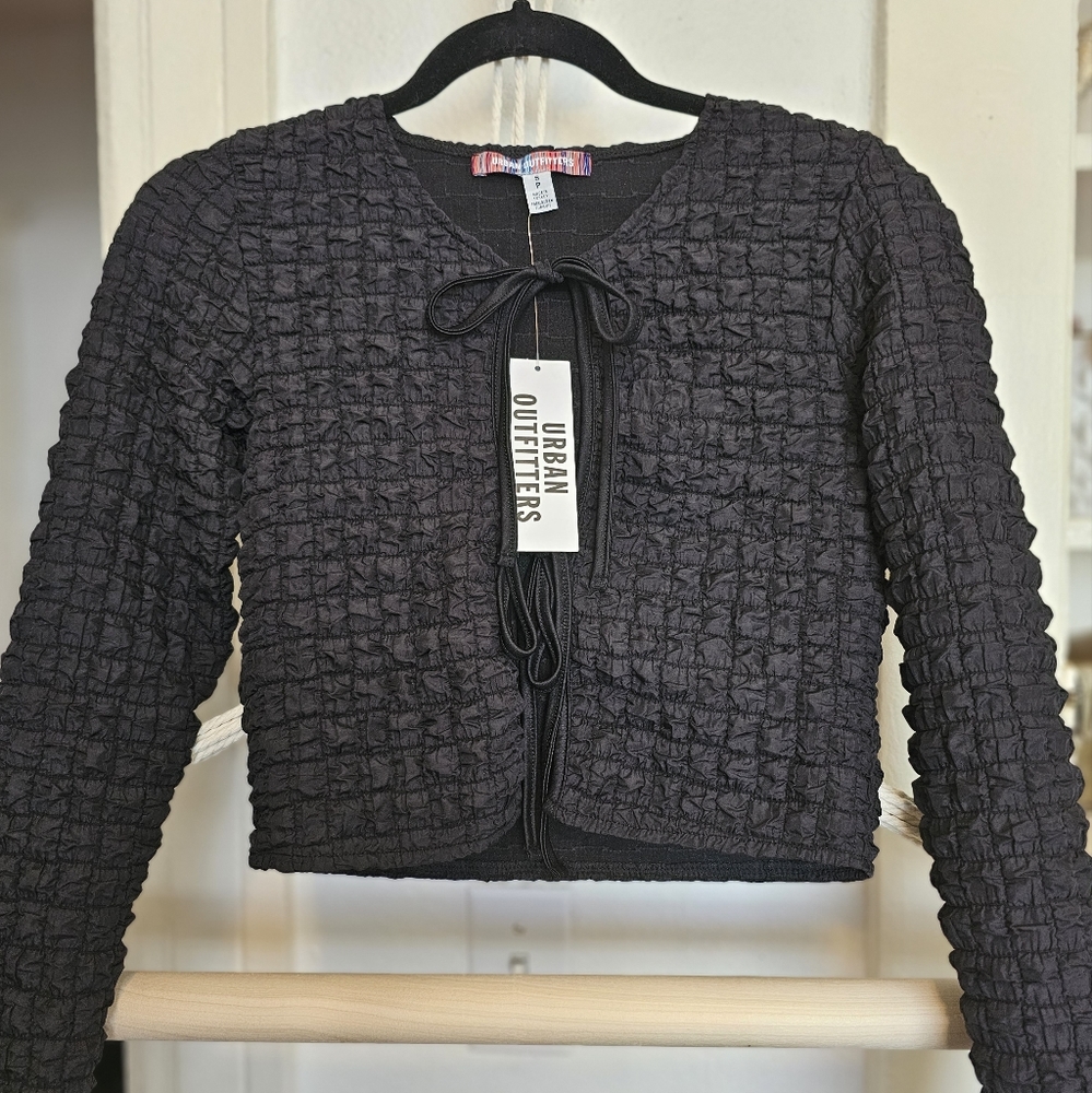 Urban Outfitters Sylvie Bubble Knit Top